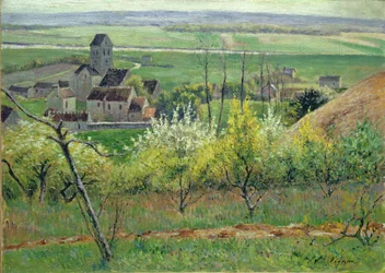 Un villaggio vicino ad Auvers, c.1885